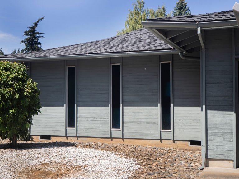 Home with Tall Windows