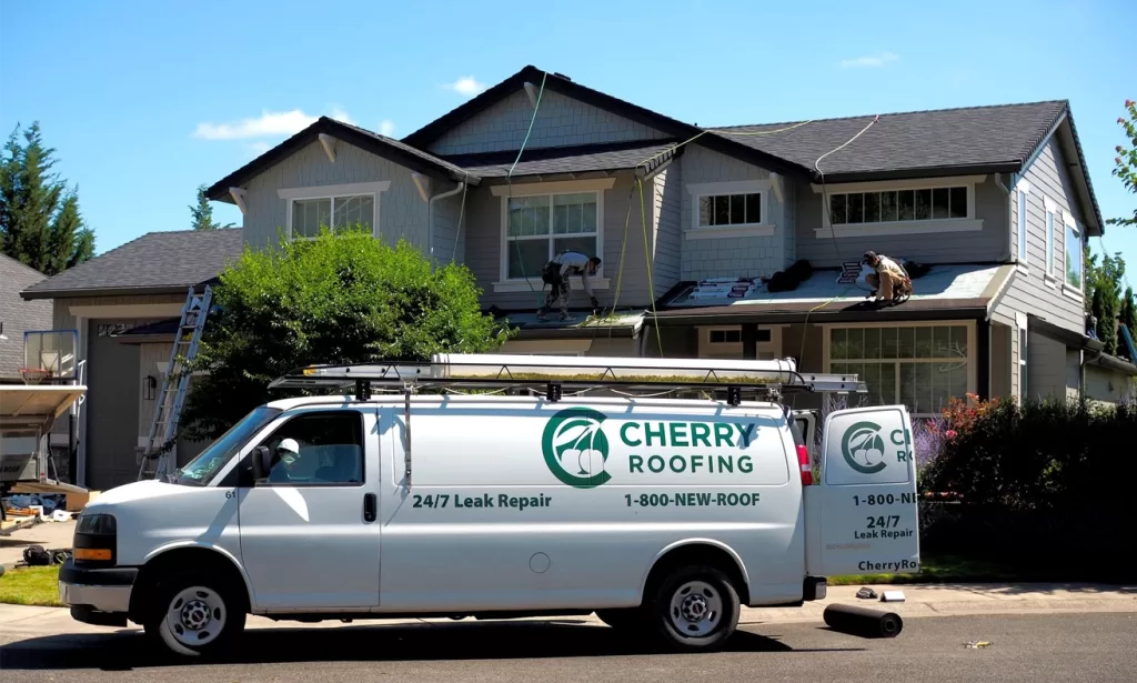 Roof Replacement in progress